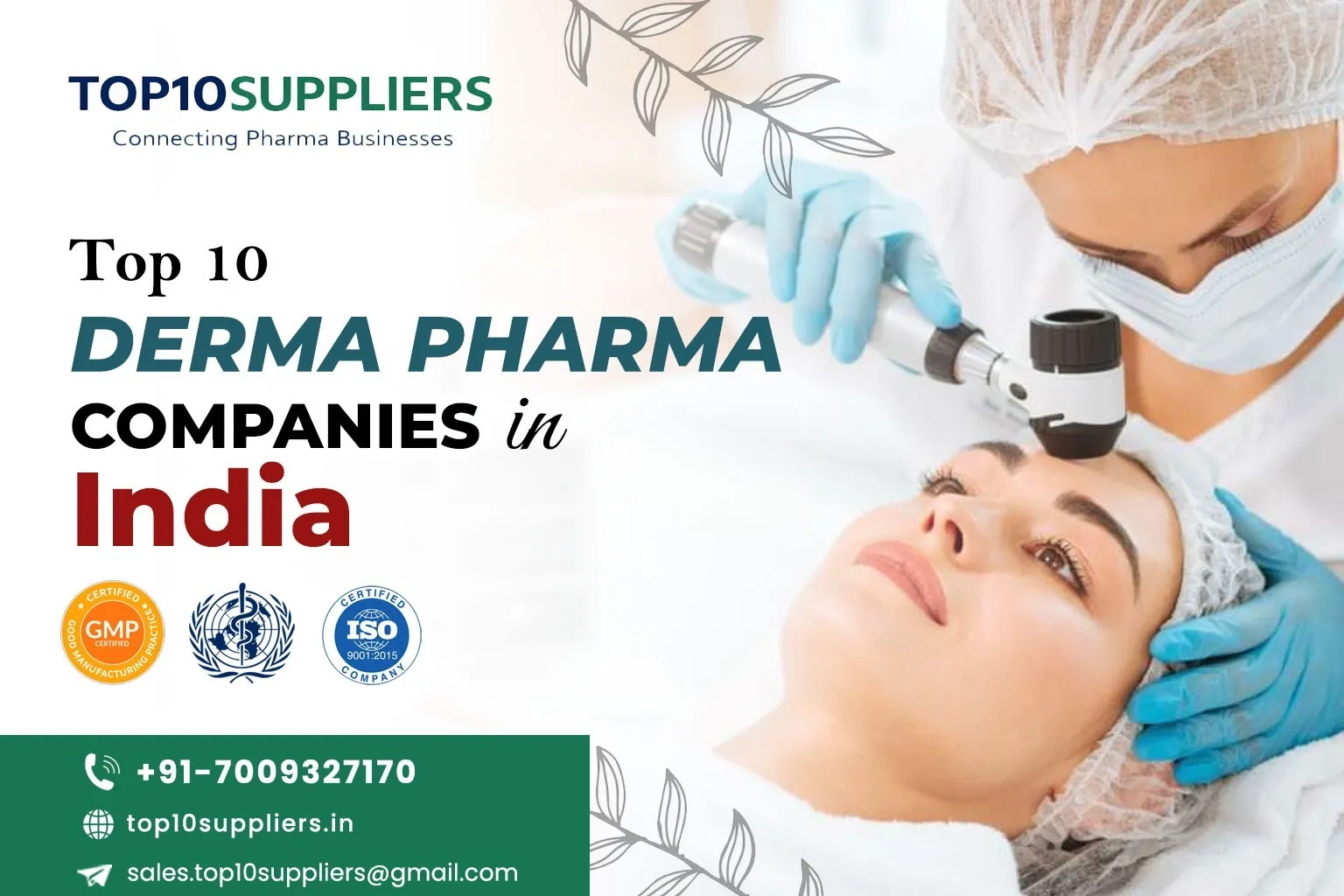 Top 10 Derma Pharma Companies in India