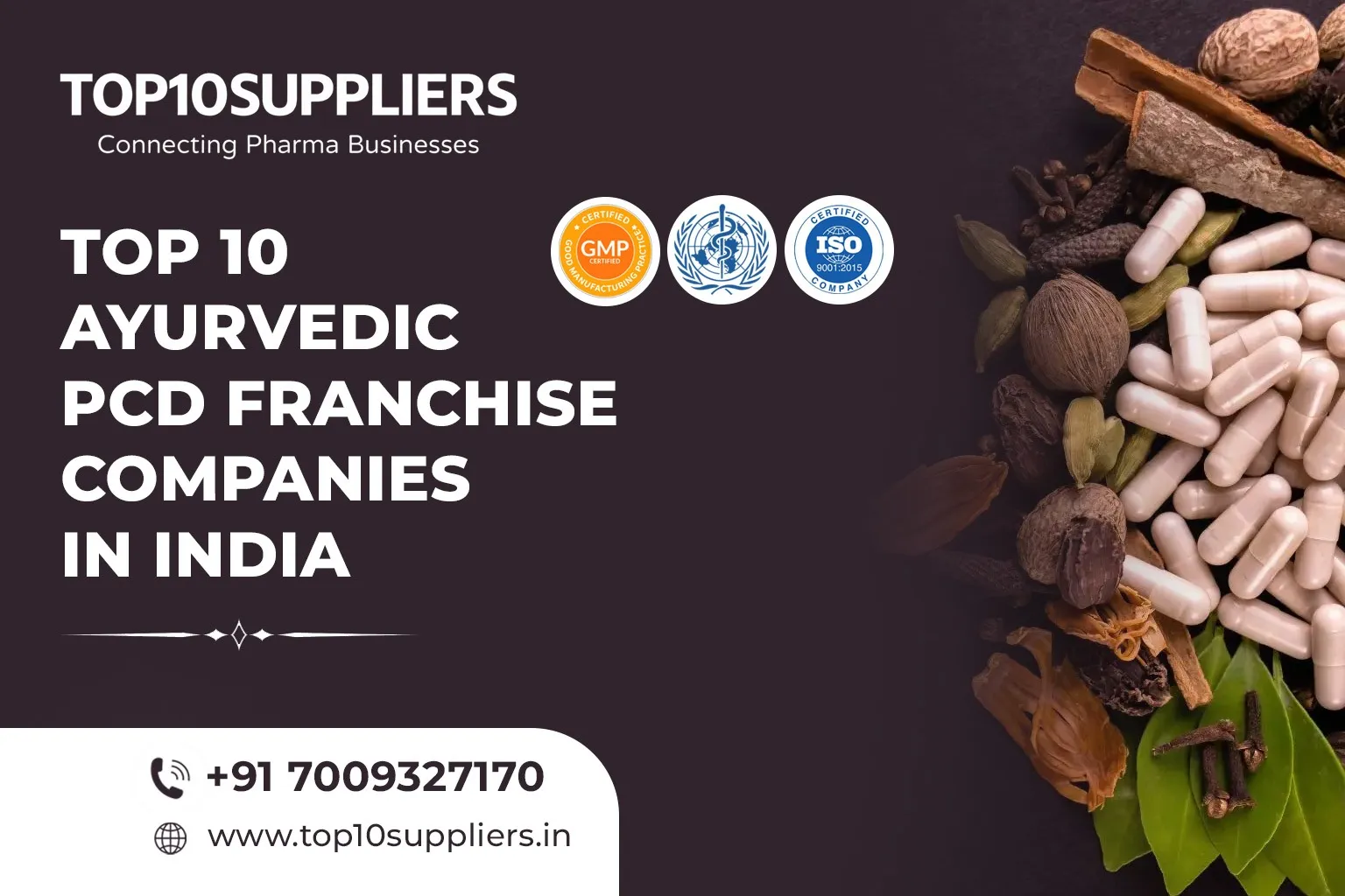 Top 10 Ayurvedic PCD Franchise Companies in India