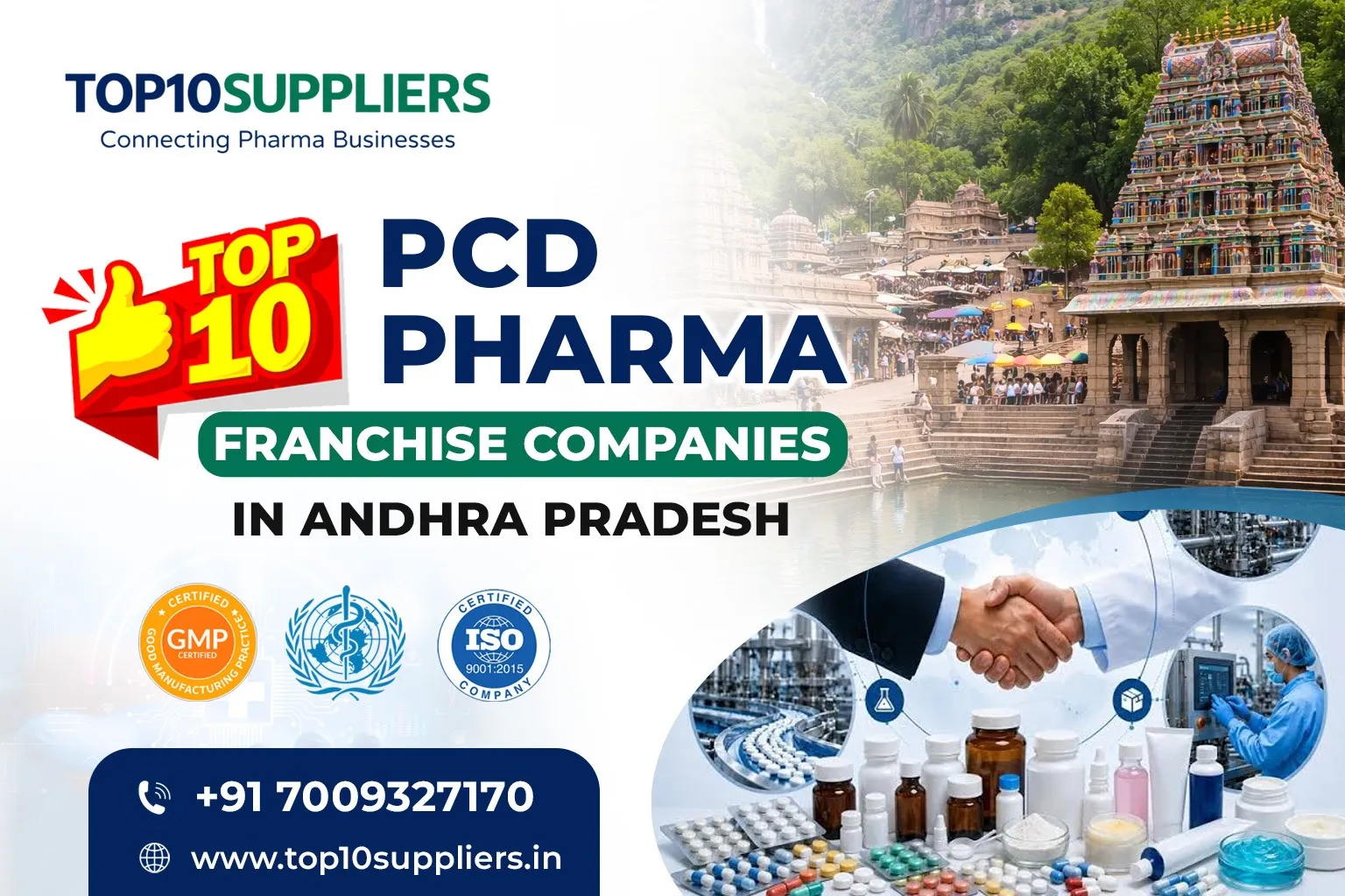 Top 10 PCD Pharma Franchise Companies in Andhra Pradesh
