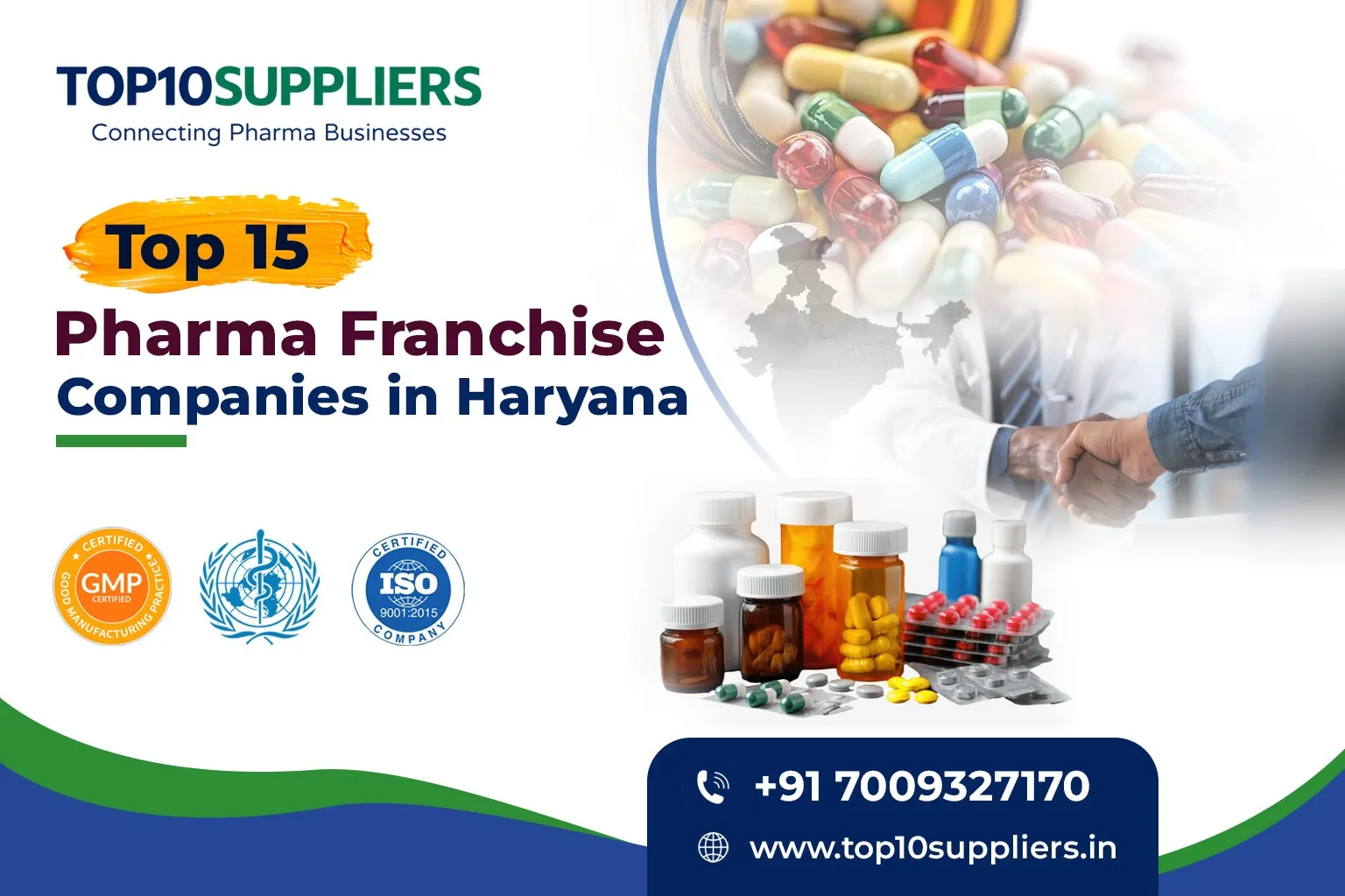 Top 15 Pharma Franchise Companies in Haryana